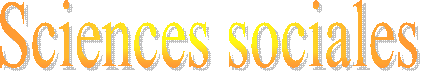 Sciences sociales